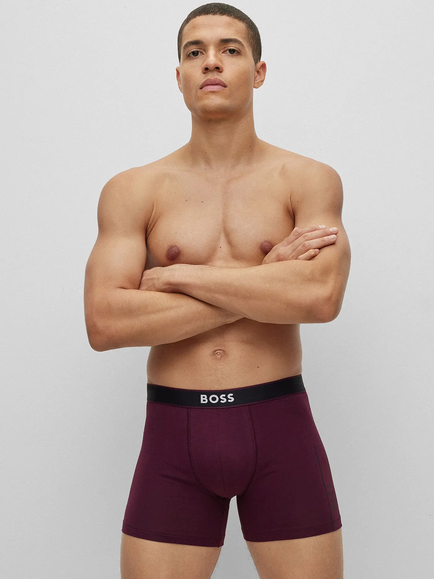 BOSS | Pants black | lila